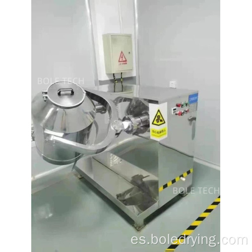 Polvo farmacéutico Mixer 3D polvo 3D licuadora